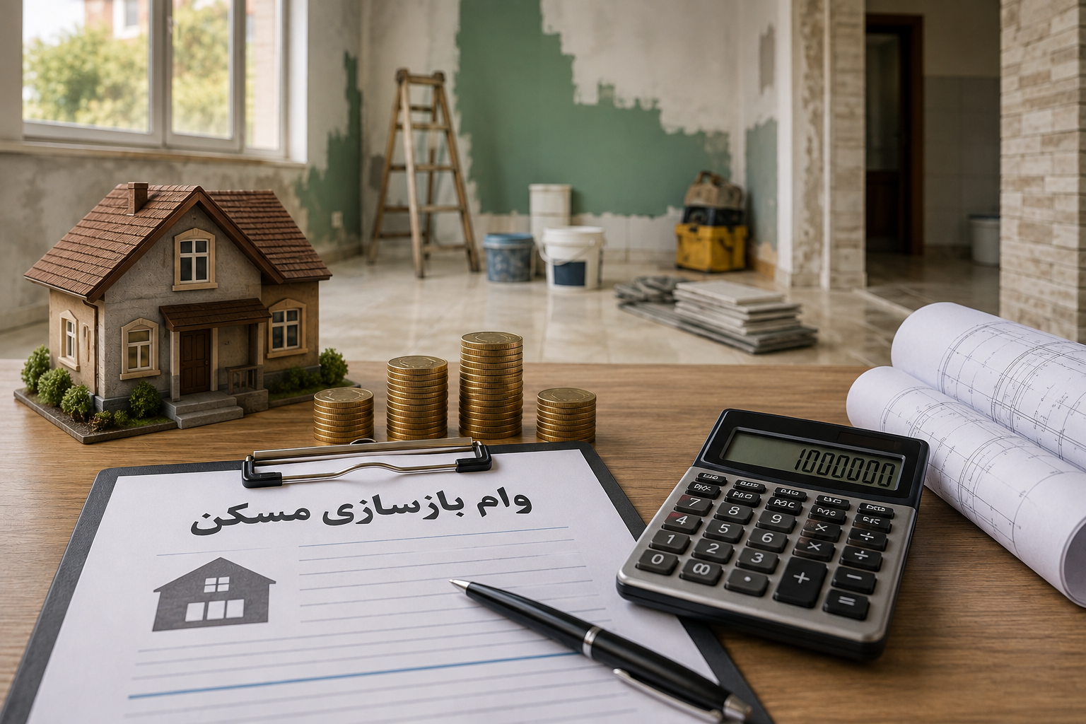وام بازسازی مسکن برای نوسازی خانه